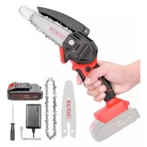 Mini Motosierra 4-6 PuLG Recargable Batería Inalámbrica