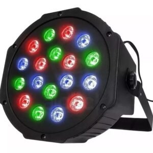 Luz Tacho Dj Led Proton Par 18 Rgb Dmx VIDEOMAX